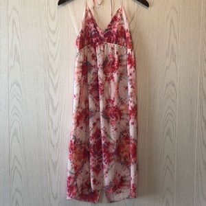 NWOT CAD Tie Dye Halter Dress